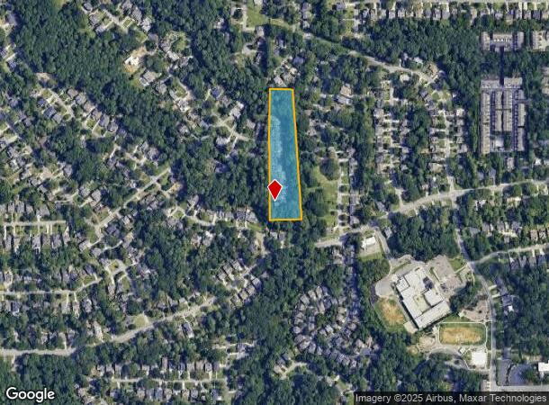 2569 Redding Rd Ne, Brookhaven, GA Parcel Map