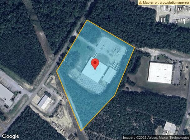  1298 Thunderbolt Dr, Walterboro, SC Parcel Map