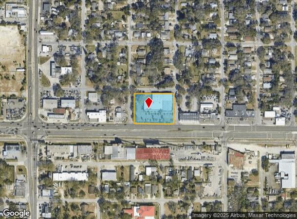  1010 E Busch Blvd, Tampa, FL Parcel Map