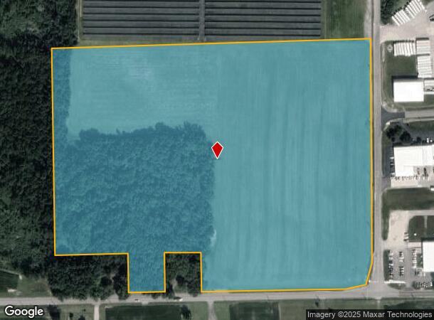  550 W North St, Fremont, IN Parcel Map