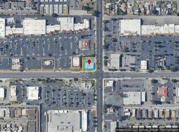  120 W Base Line Rd, Rialto, CA Parcel Map