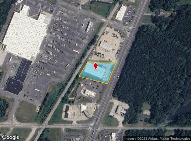  2559 N Main St, La Fayette, GA Parcel Map