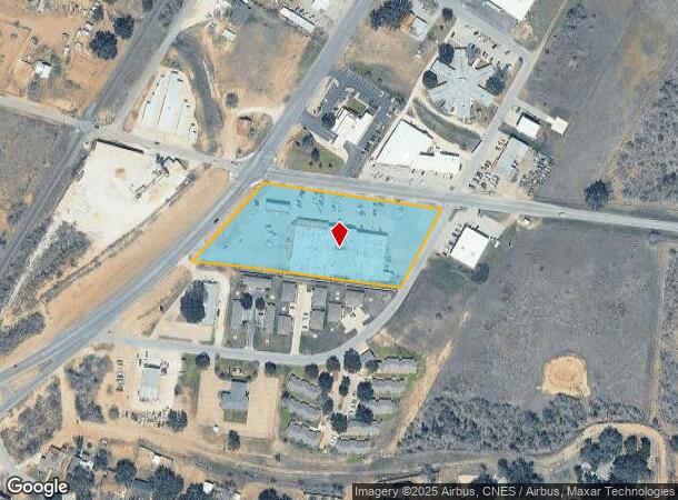  100 E Colonial Pky, Devine, TX Parcel Map