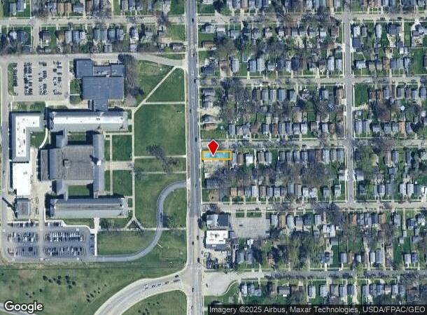  3318 Upton Ave, Toledo, OH Parcel Map