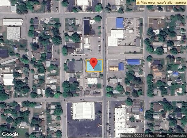  1417 N 4Th St, Coeur D Alene, ID Parcel Map