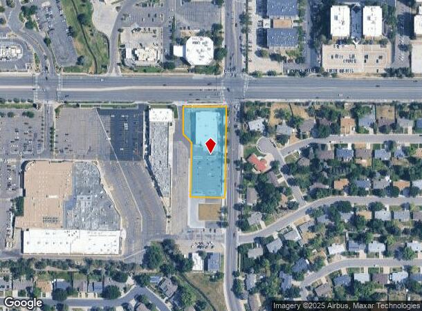 7950 E Hampden Ave, Denver, CO Parcel Map