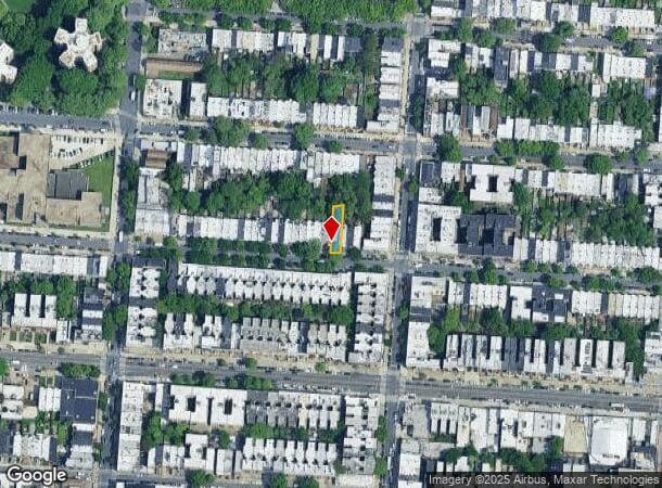  1337 Sterling Pl, Brooklyn, NY Parcel Map