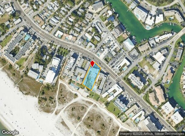 11780 Gulf Blvd, Treasure Island, FL Parcel Map