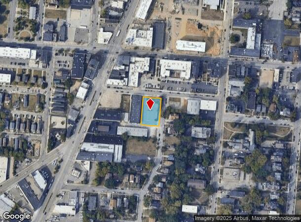  923 Curtis St, Cincinnati, OH Parcel Map