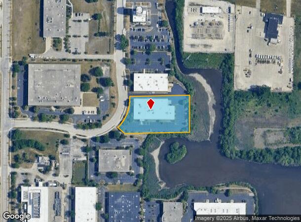  1605 N Penny Ln, Schaumburg, IL Parcel Map