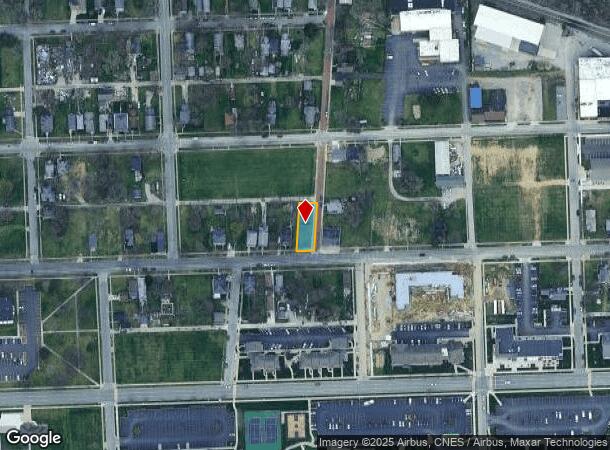  1219 E Wayne St, Fort Wayne, IN Parcel Map