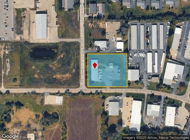 198 W Progress Dr, West Bend, WI Parcel Map