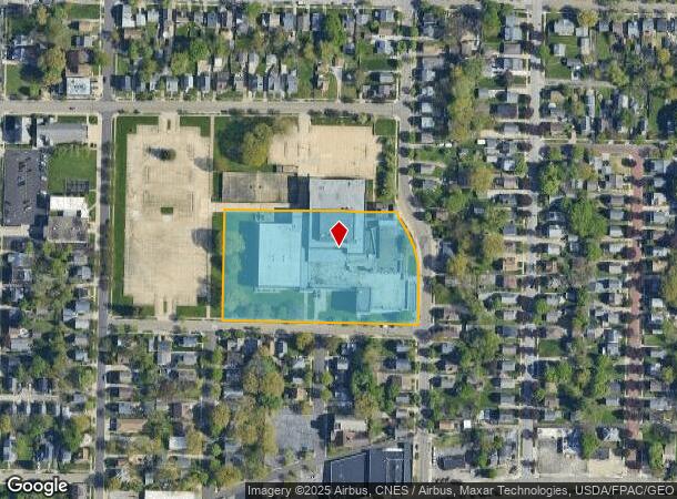  2140 13Th St Sw, Akron, OH Parcel Map