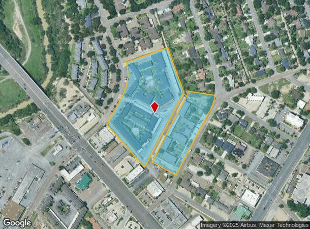  1608 Sam Houston Dr, Harlingen, TX Parcel Map