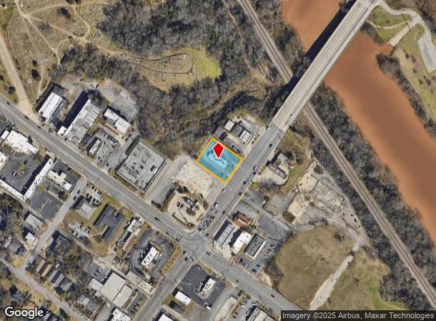  45 Spring St, Macon, GA Parcel Map