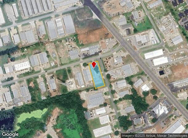 154 Newman Dr, Brunswick, GA Parcel Map