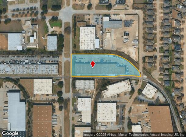 1174 N Great Southwest Pkwy, Grand Prairie, TX Parcel Map