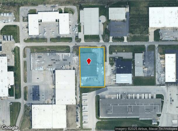  2121 Research Dr, Fort Wayne, IN Parcel Map