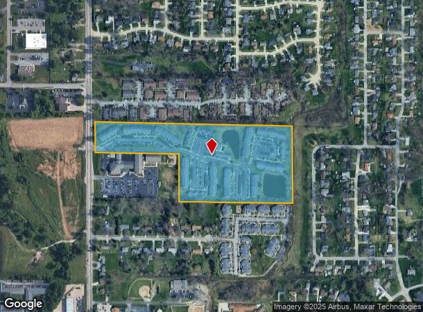  5810 Meadows Dr, Fort Wayne, IN Parcel Map