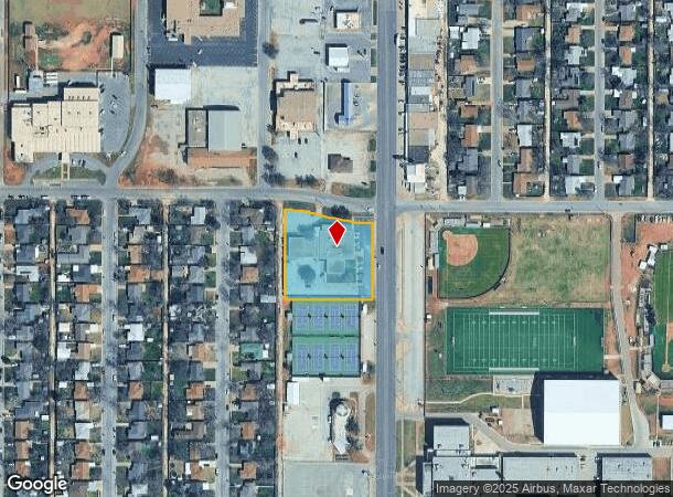  842 N Mockingbird Ln, Abilene, TX Parcel Map