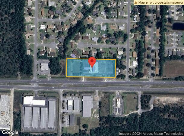  9070 W Highway 98, Pensacola, FL Parcel Map