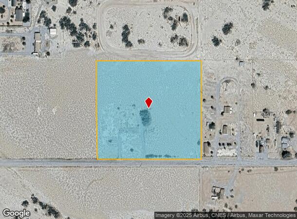 3810 W Mesquite Ave, Pahrump, NV Parcel Map