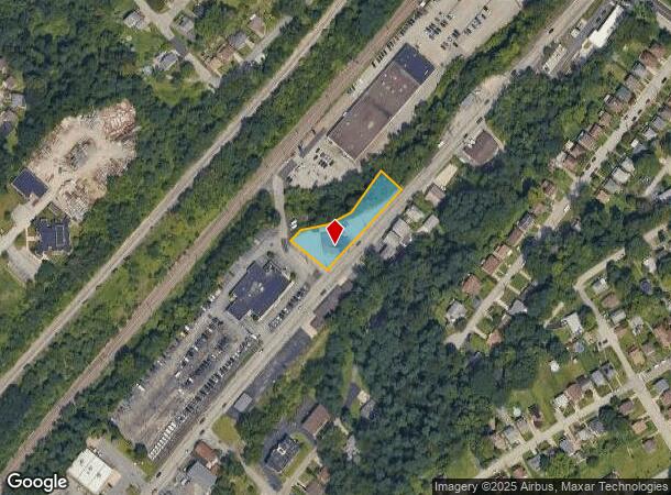 3160 Library Rd, Pittsburgh, PA Parcel Map