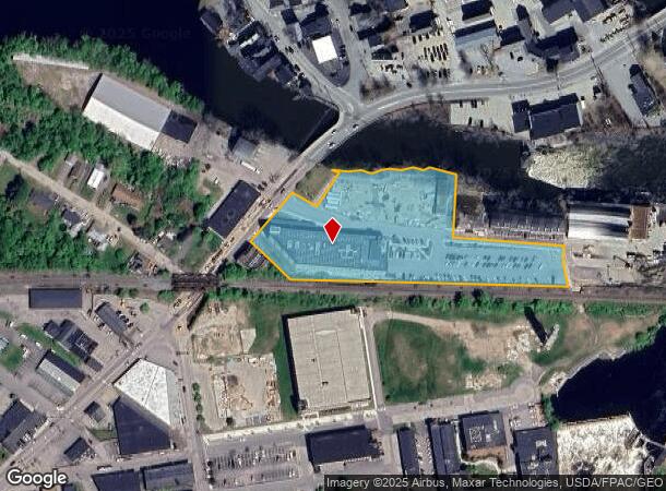  1 Fall St, Biddeford, ME Parcel Map