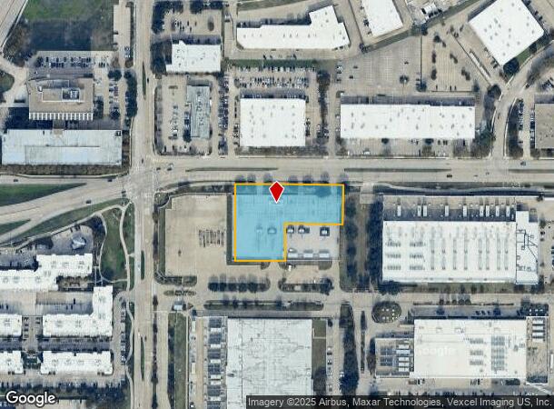  750 E Collins Blvd, Richardson, TX Parcel Map