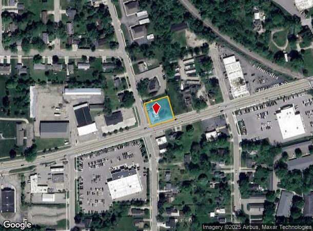  835 W Main St, Lowell, MI Parcel Map