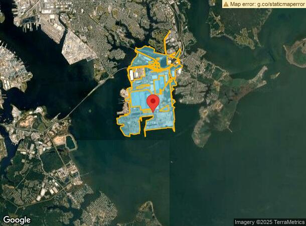  6250 Blast Furnace Rd, Sparrows Point, MD Parcel Map