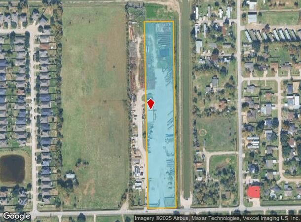 1900 E Wallisville Rd, Highlands, TX Parcel Map