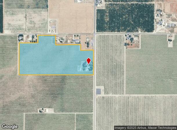 12557 S Cornelia Ave, Caruthers, CA Parcel Map