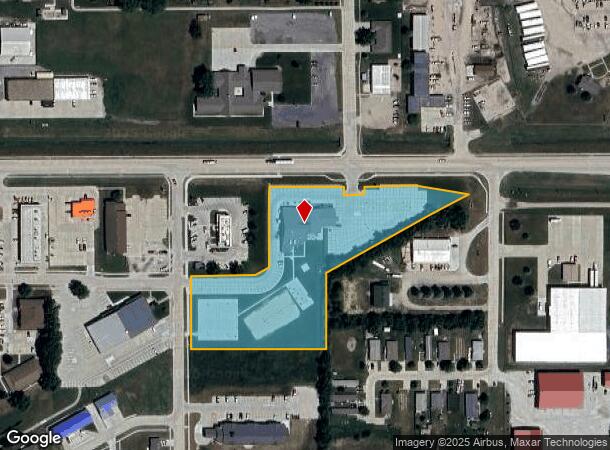  1005 E 7Th St, Wayne, NE Parcel Map