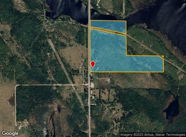  4446N State Highway M77, Gulliver, MI Parcel Map