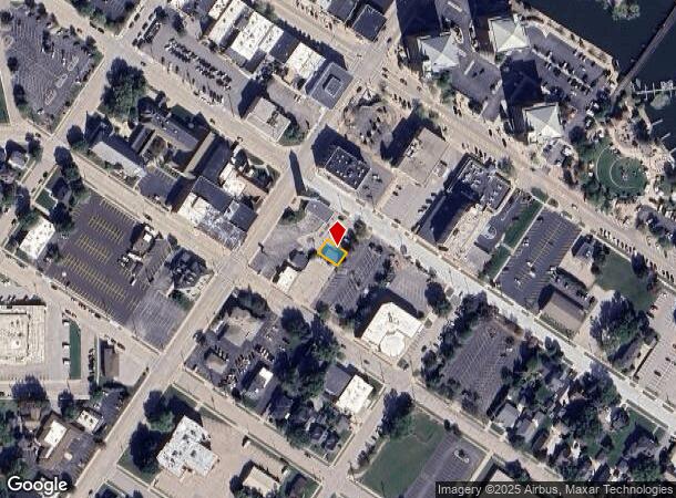  206 S Commercial St, Neenah, WI Parcel Map