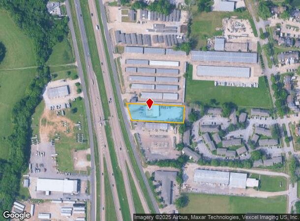  2842 Ne Evangeline Trwy, Lafayette, LA Parcel Map