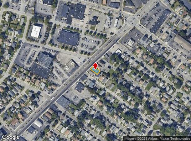706 Reservoir Ave, Cranston, RI Parcel Map