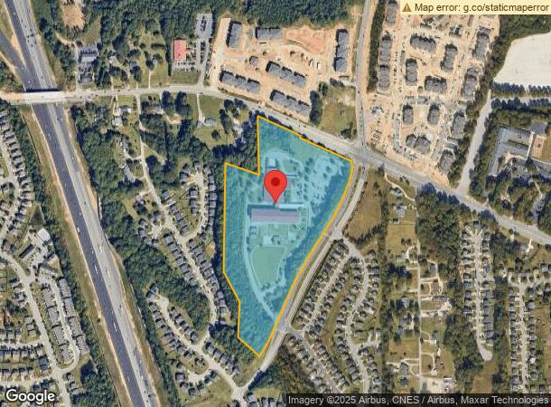  2600 Sunnybrook Rd, Raleigh, NC Parcel Map