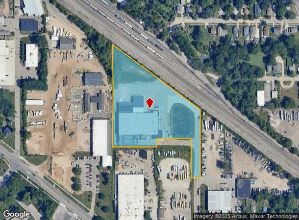 2005 Seagar St, Lansing, MI Parcel Map