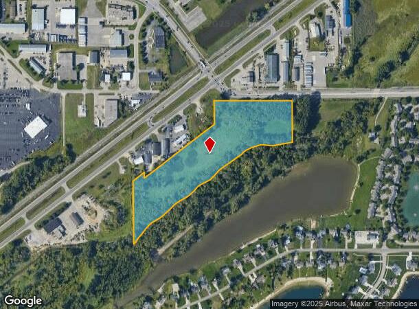  2026 Port Sheldon St, Jenison, MI Parcel Map