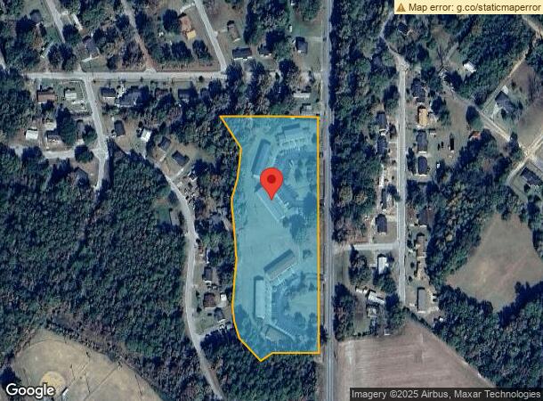  852 Barton Rd, Allendale, SC Parcel Map