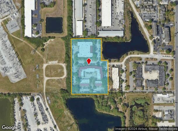  13300 49Th St N, Clearwater, FL Parcel Map