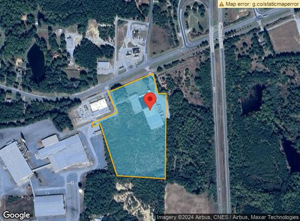  520 E Main St, Candor, NC Parcel Map