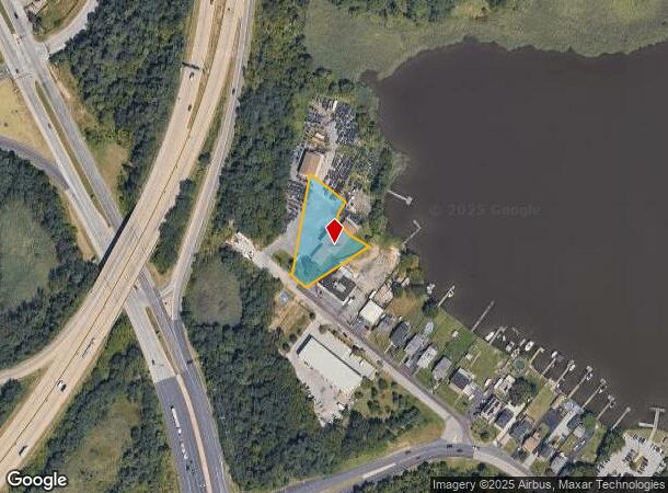  6302 N Point Rd, Baltimore, MD Parcel Map