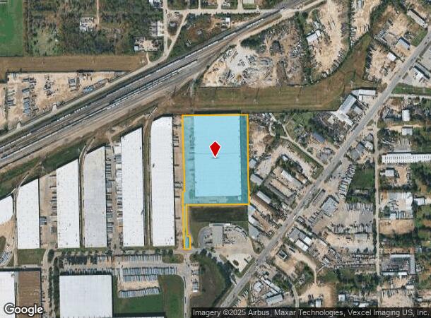  8855 Citypark Loop, Houston, TX Parcel Map
