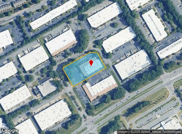 5854 Peachtree Cors E, Peachtree Corners, GA Parcel Map