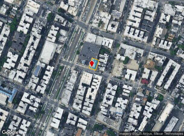  257 E 187Th St, Bronx, NY Parcel Map