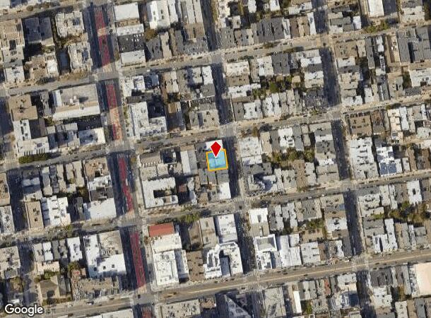  1639 Polk St, San Francisco, CA Parcel Map