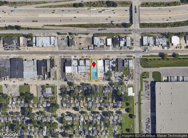  964 E 10 Mile Rd, Hazel Park, MI Parcel Map